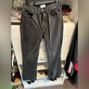 pistola Faded Black Straight-Leg Jeans
